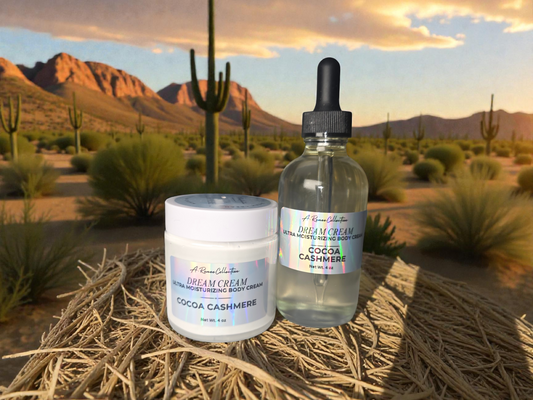 Cashmere Fragrance Duo – Dream Cream Lotion + Perfume Body Oil