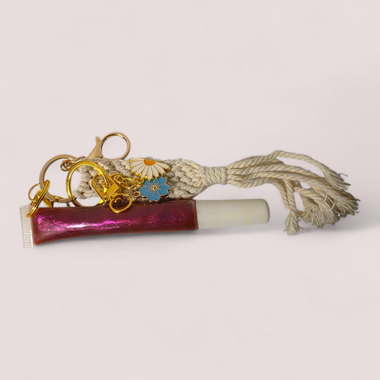 Lip gloss Key chain (boho)