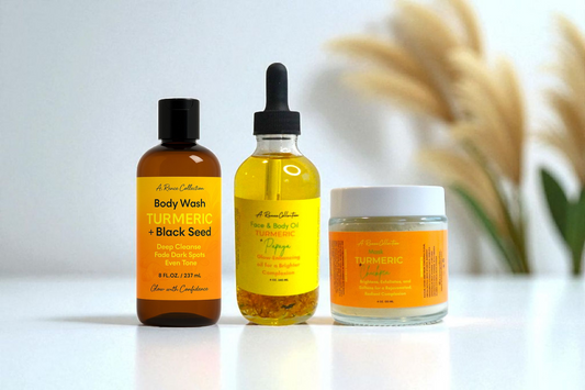 Turmeric Glow Trio – Fade Dark Spots, Even Tone & Restore Your Glow