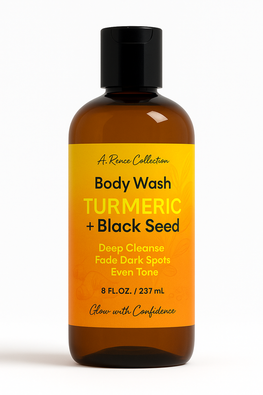 Turmeric & Black Seed African Body Wash – Deep Cleanse & Glow (8 oz)